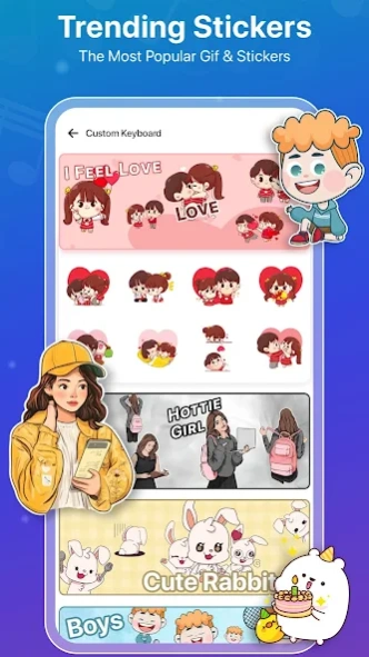 Fonts Keyboard Themes & Emoji  Screenshot