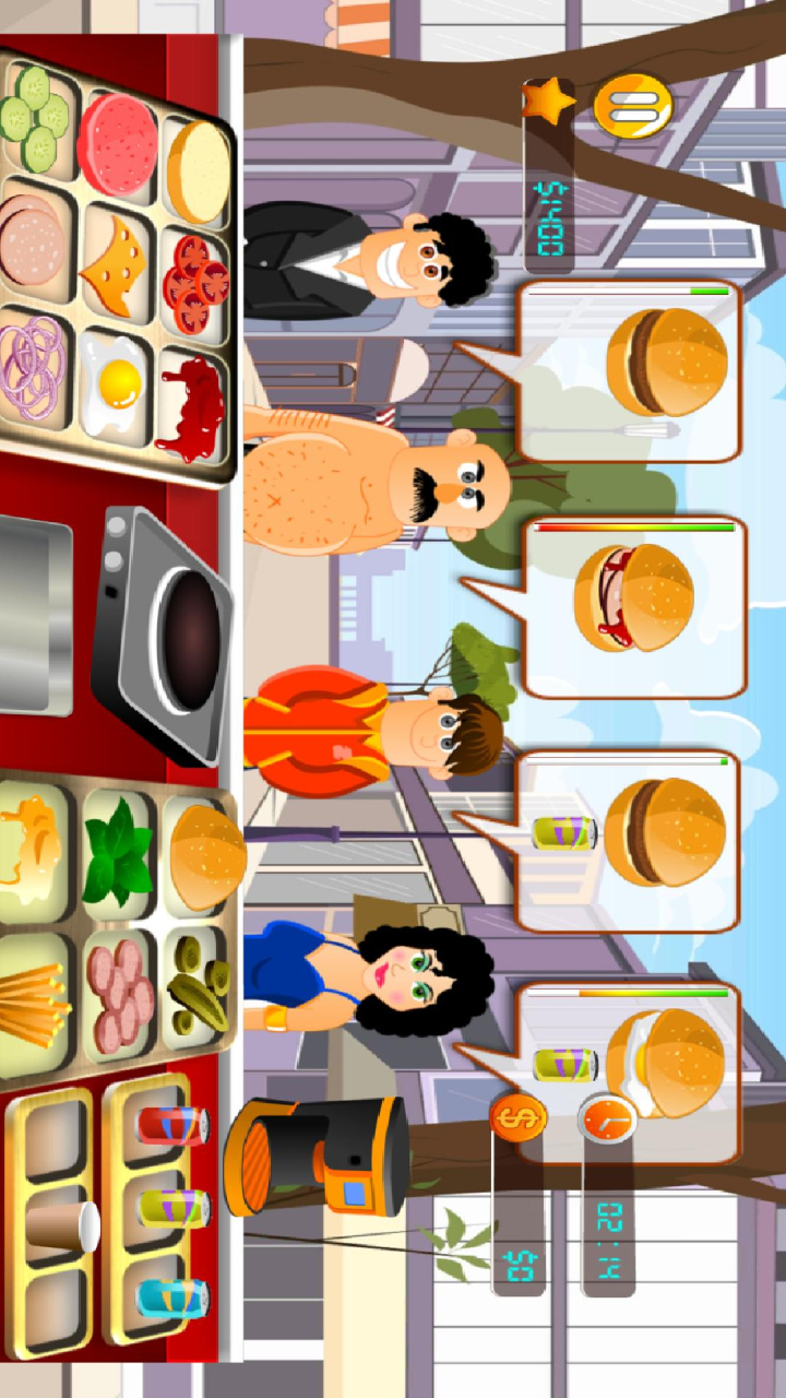 Food Games :Burger restaurant 4.0 Screenshot