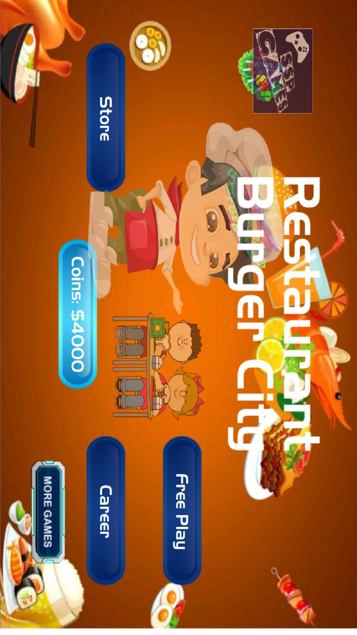 Food Games :Burger restaurant 4.0 Screenshot