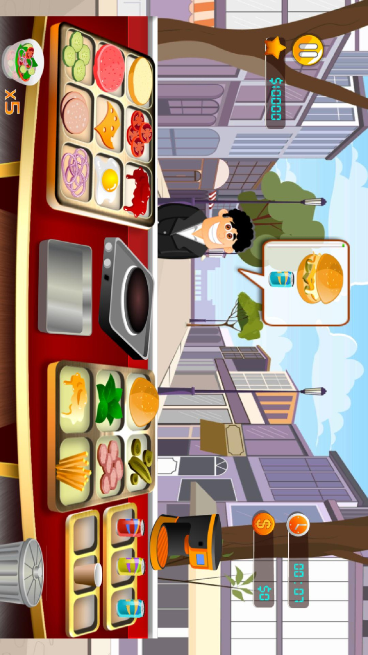 Food Games :Burger restaurant 4.0 Screenshot