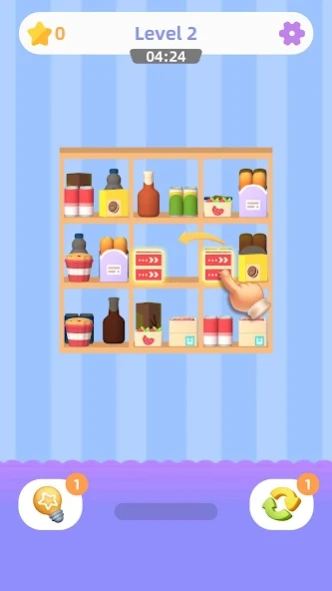 Food Sort: Organizing Games 1.21 Screenshot