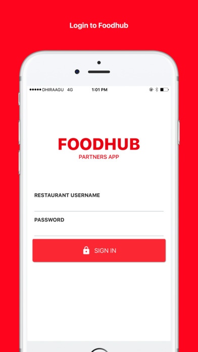 Foodhub Partner 1.0 Screenshot