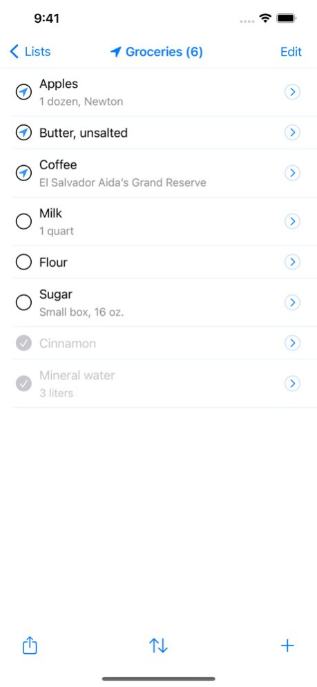 Foodle - The Original List 6.1 Screenshot