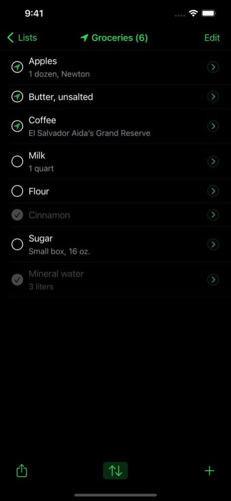 Foodle - The Original List 6.1 Screenshot