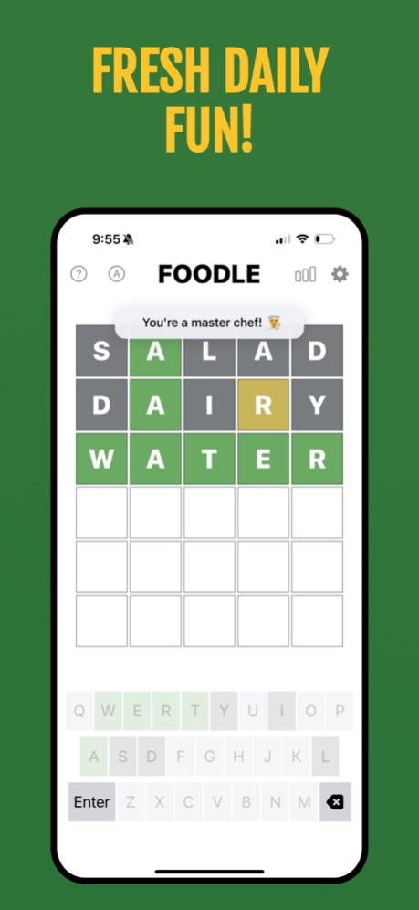 Foodle Words 1.4 Screenshot