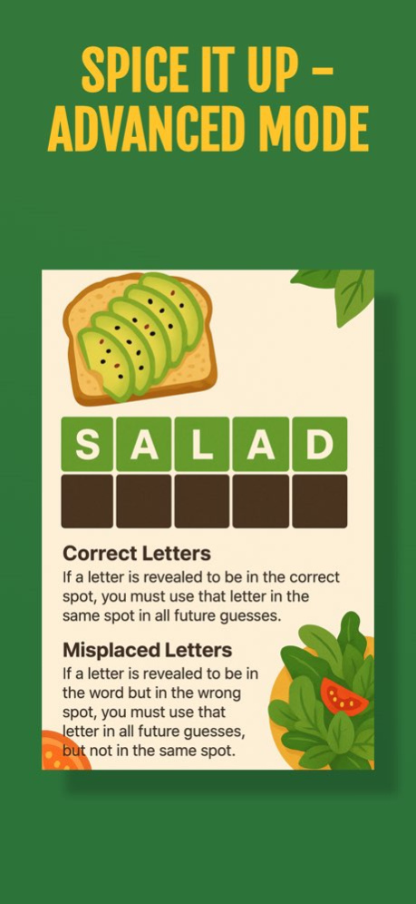 Foodle Words 1.4 Screenshot