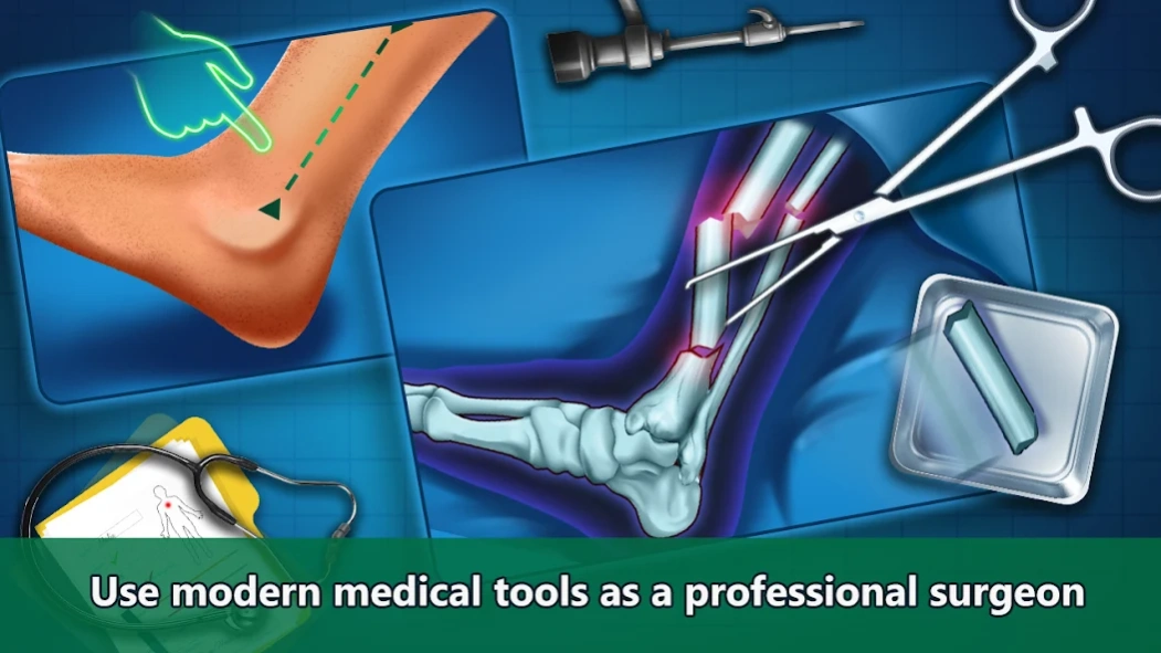 Foot Hospital Doctor Games 4.9 Screenshot