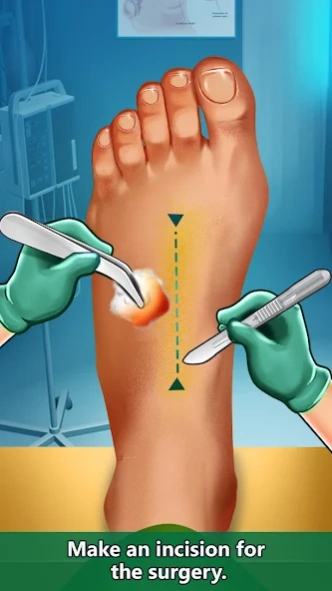 Foot Hospital Doctor Games 4.9 Screenshot