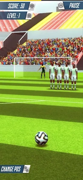 Football 2024 Striker Freekick 0.4 Screenshot