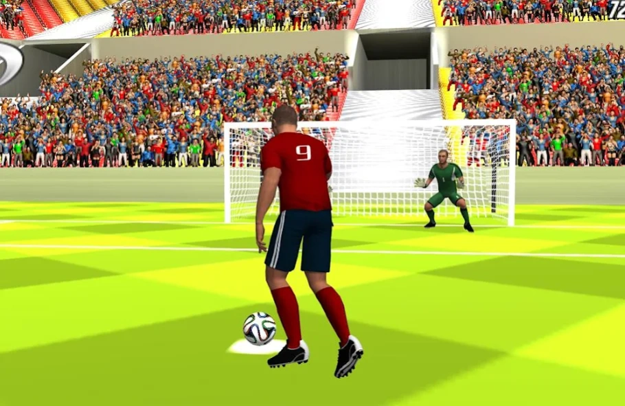 football freekick 3D  Screenshot