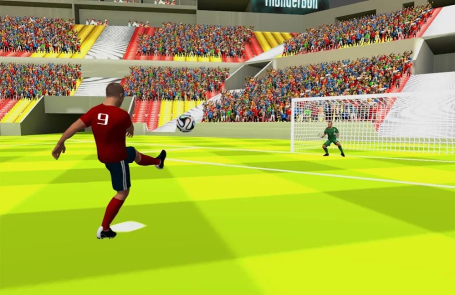 football freekick 3D  Screenshot
