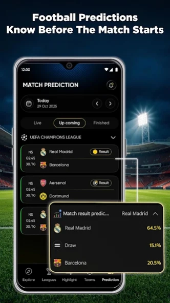Football Live Scores Updates 1.1.9 Screenshot