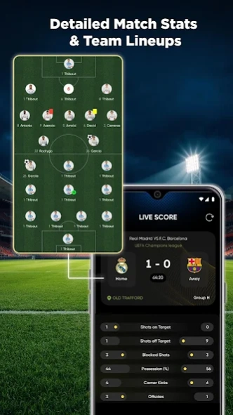 Football Live Scores Updates 1.1.9 Screenshot