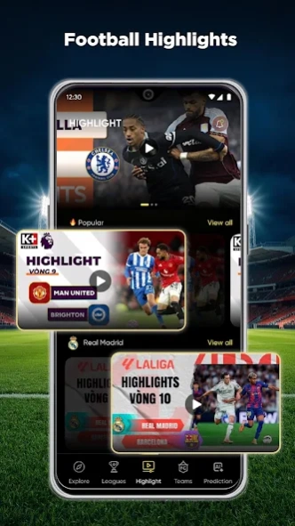 Football Live Scores Updates 1.1.9 Screenshot
