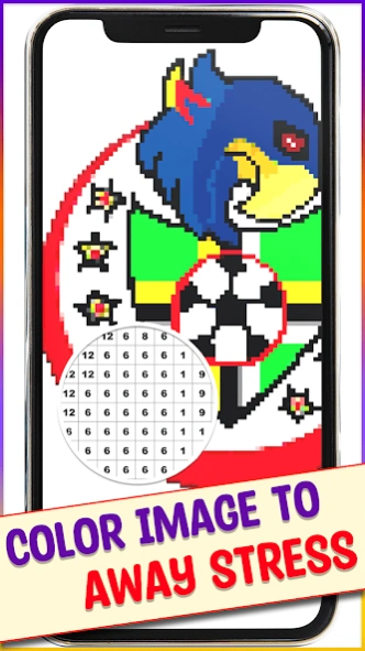 Football Logo Pixel Art 3.0 Screenshot