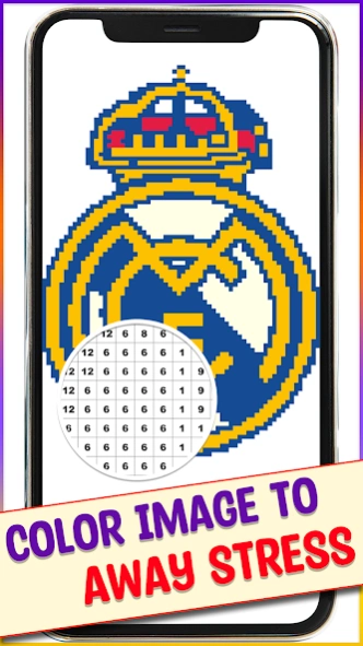 Football Logo Pixel Art 3.0 Screenshot