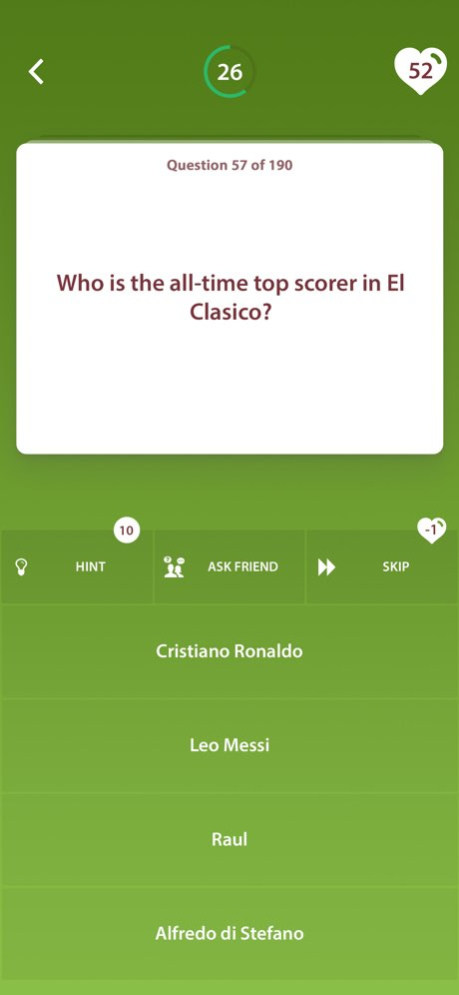 Soccer Questions Quiz 8.1.0 Screenshot