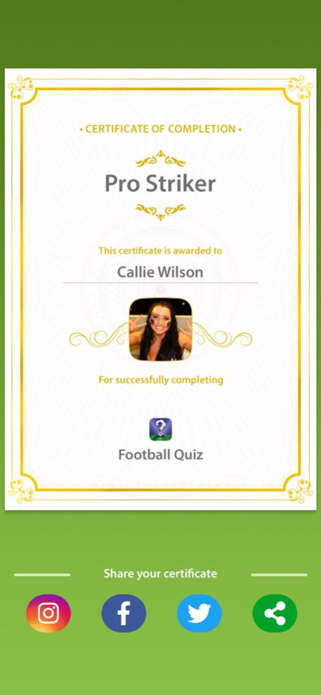 Soccer Questions Quiz 8.1.0 Screenshot