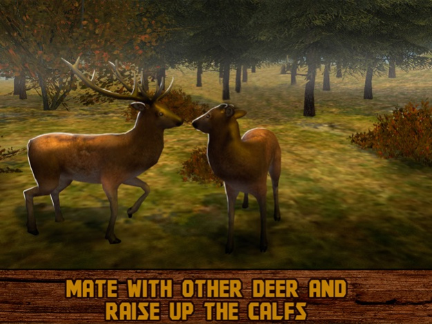Forest Deer: Wild Survival 1.0 Screenshot