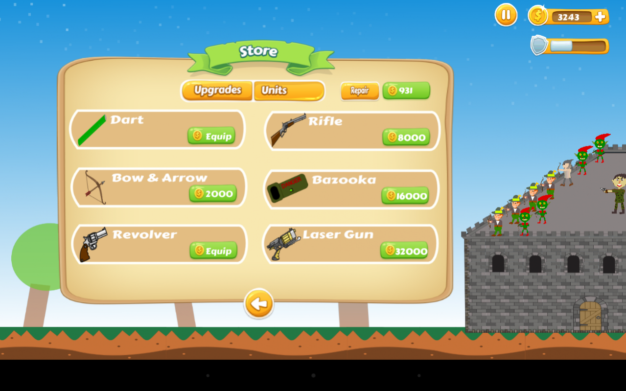 Fortress Defence 1.6 Screenshot