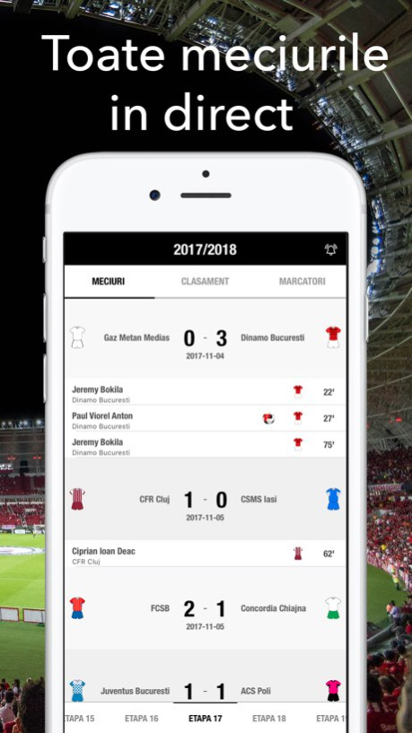 Fotbal Romania Live - Liga 1 2.0 Screenshot