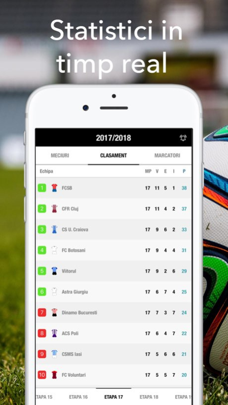 Fotbal Romania Live - Liga 1 2.0 Screenshot
