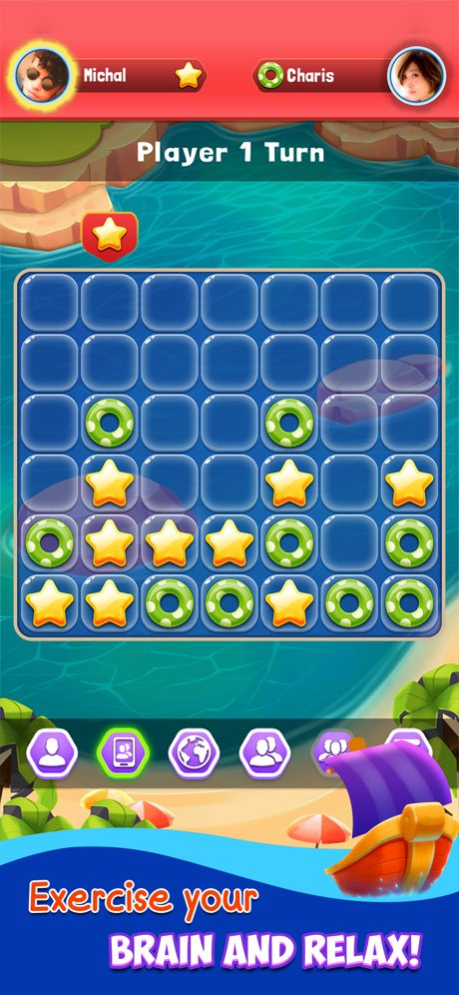 Four In A Row: Classic Connect 1.4 Screenshot
