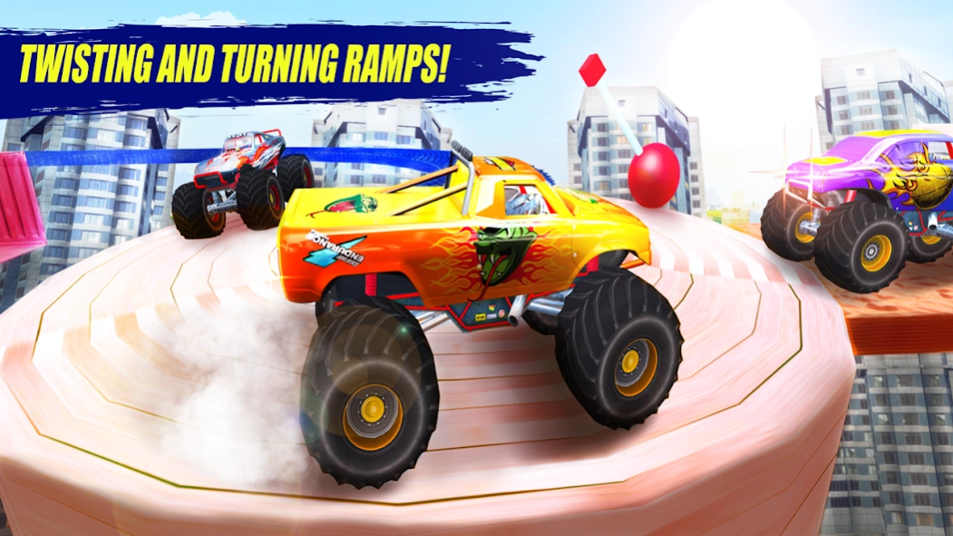 Monster Truck Car Stunt Games 1.6 Screenshot