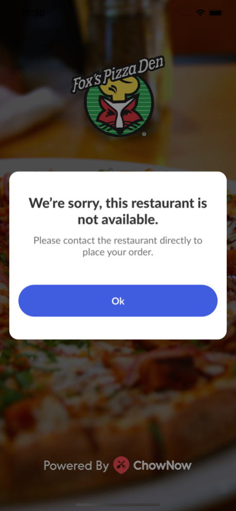 Fox's Pizza Den 3.9.1 Screenshot