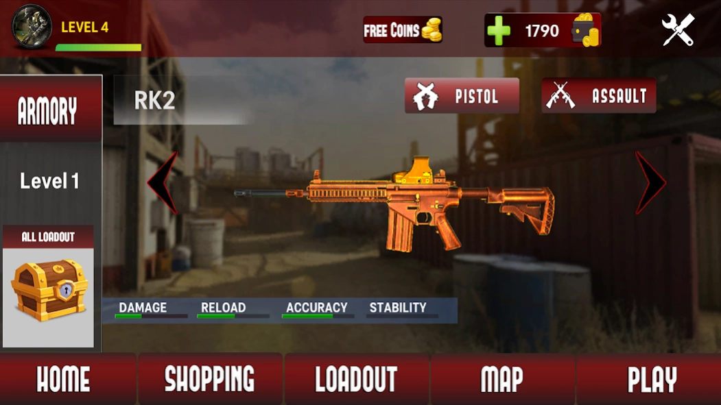 FPS Fire Force Shooting Games 1.7.2 Screenshot