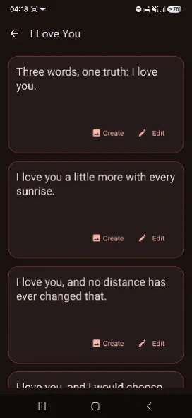 Love Quotes: Romantic Messages  Screenshot
