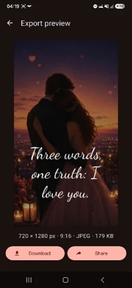 Love Quotes: Romantic Messages  Screenshot