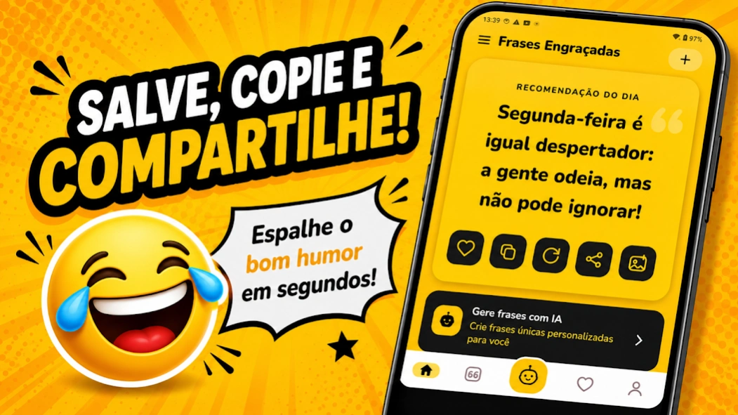 Frases Engraçadas  Screenshot