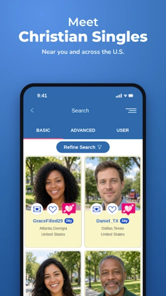 CDFF: Christian Singles Dating 31.8.0 Screenshot
