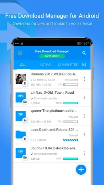 Free Download Manager - FDM 6.35.1.7021 Screenshot