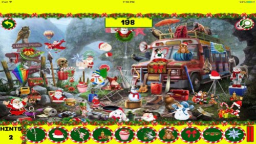 Free Hidden Objects:Christmas Night Hidden Object  Screenshot