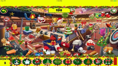 Free Hidden Objects:Christmas Night Hidden Object  Screenshot