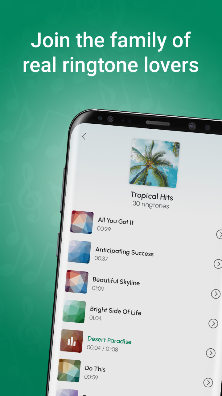 Free Ringtones for Android(TM) 1.0.0.7 Screenshot