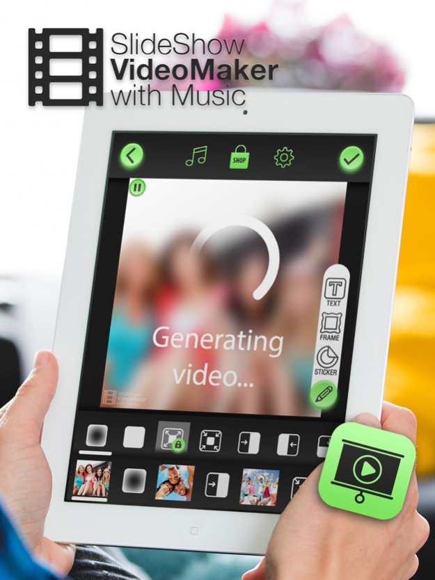 Free SlideShow Video Maker with Music 1.0 Screenshot
