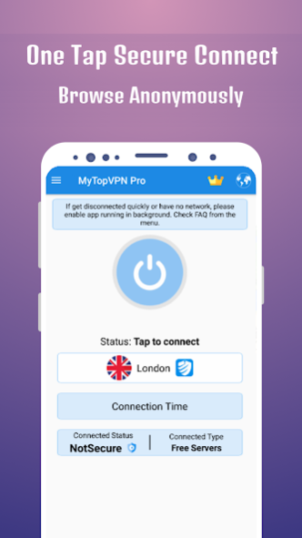 Free VPN, Unlimited VPN, Secur 4.1 Screenshot