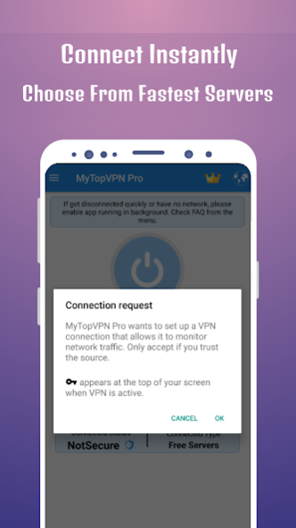 Free VPN, Unlimited VPN, Secur 4.1 Screenshot