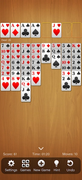 FreeCell Solitaire 7.2 Screenshot