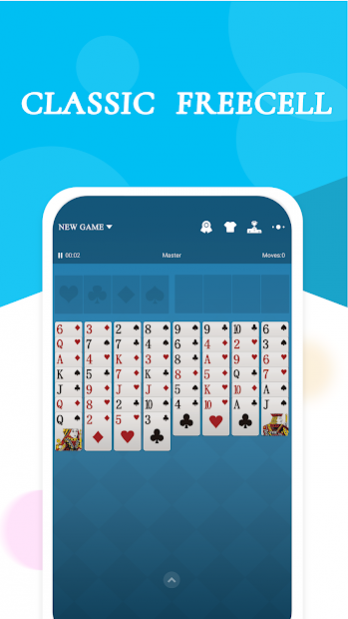 FreeCell Solitaire - train your brain easily 1.1.6 Screenshot