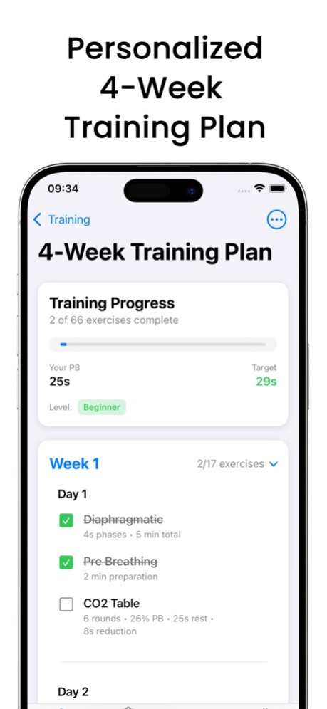 freediving stamina training 1.7.4 Screenshot