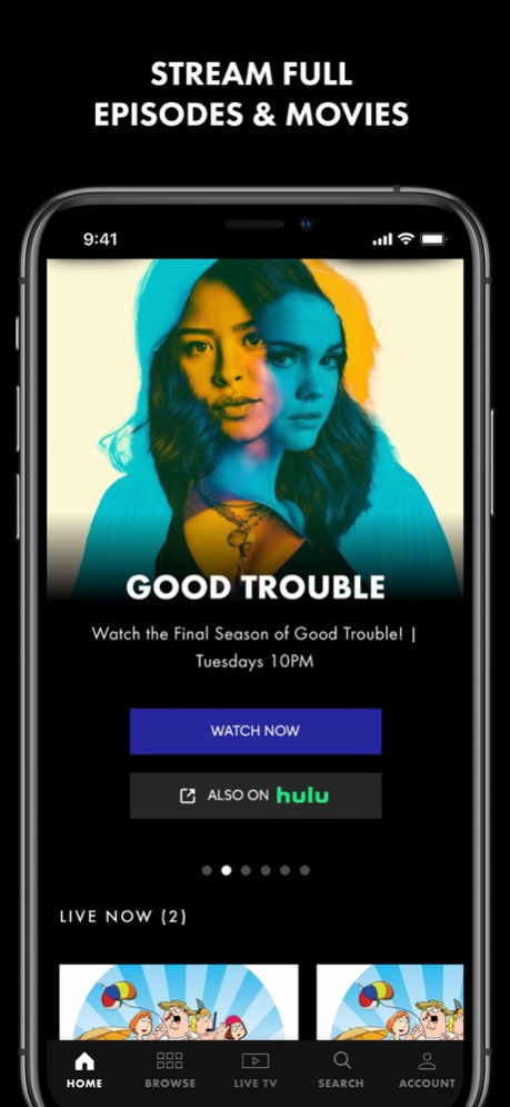 Freeform TV 10.44.0 Screenshot