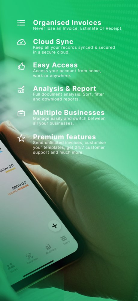 FreeInvoice - Invoice Maker 1.3 Screenshot
