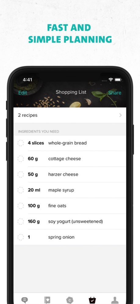 Freeletics Nutrition 1.31.0 Screenshot