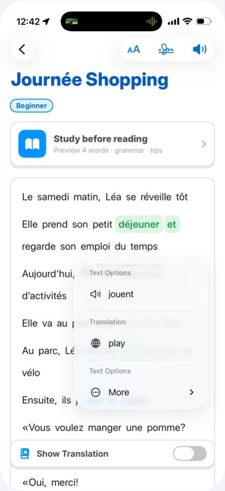 Flashcards - Learn French 5.0.1 Screenshot