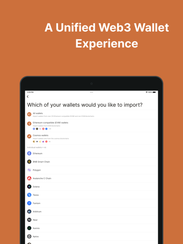 Frontier: Crypto & DeFi Wallet 5.10.3 Screenshot
