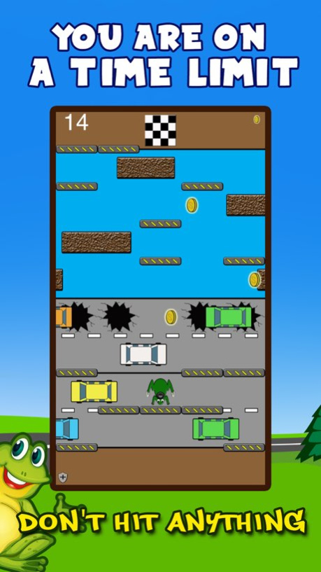 Froodie - Road Crossing Frog Frogger 1.7 Screenshot